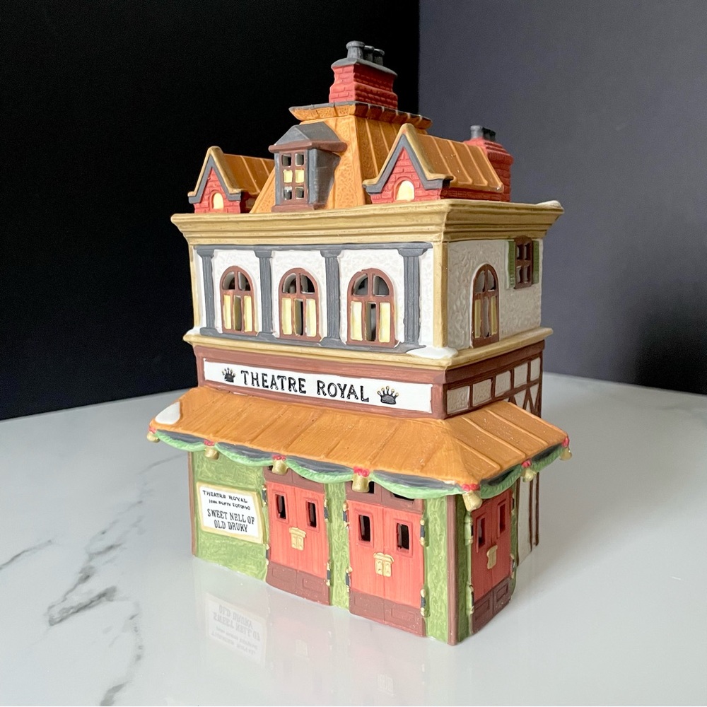 "Theatre Royal" Dickens Snow Village by Dept. 56